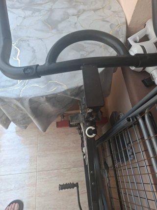 Bicicleta Estática Negra