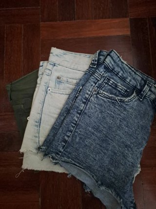 Pantalones cortos vaqueros