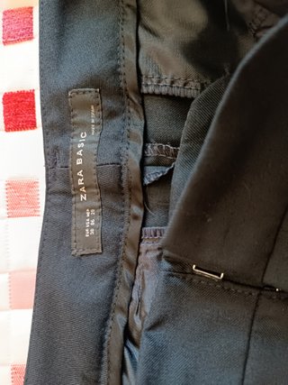 Americana y pantalón azul marino Zara