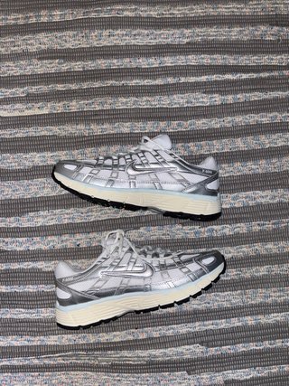 Zapatillas Nike P-6000 Plata/Blanco