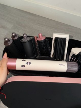 Dyson Airwrap Rosa y Blanco Completo
