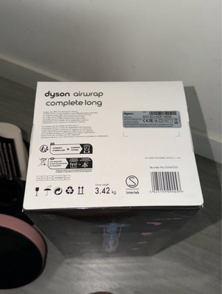 Dyson Airwrap Rosa y Blanco Completo