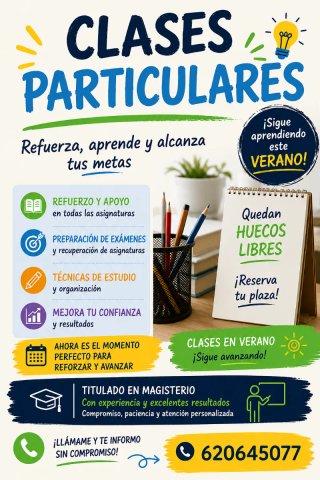 Clases particulares| Online y ver