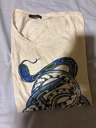 Camiseta Scotch & Soda Serpiente Talla M