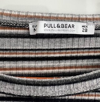 Vestido justo malha fina Pull&Bear M