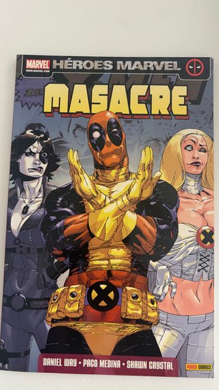Héroes Marvel Masacre