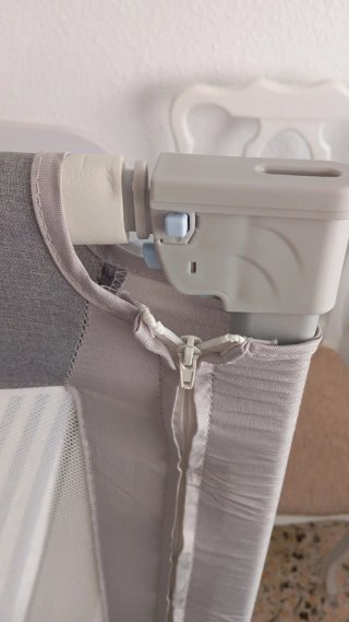 Barrera de cama para bebés de 196 cm largo