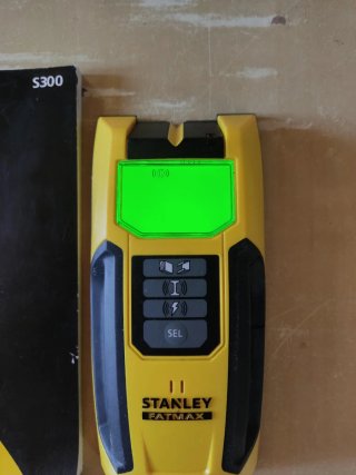 Detector Stanley FatMax S300 + Manual