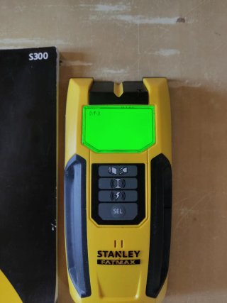 Detector Stanley FatMax S300 + Manual