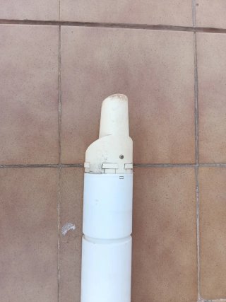 Chimenea Caldera Estanca Blanca