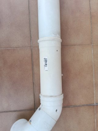 Chimenea Caldera Estanca Blanca