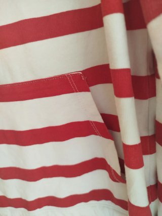 Sudadera Zara rayas roja y blanca.(Sólo envíos).