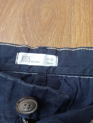 Pantalón corto niño azul