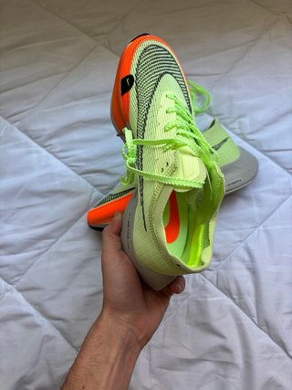 Nike Zoomfly 4% Verde y Naranja