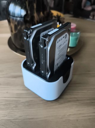 TooQ HDD Docking Station USB 3.0 Blanca