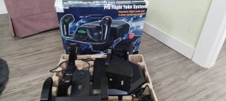 Simulador avión videojuego Saitek Pro Flight Yoke