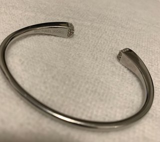 Pulsera Michael Kors Baño Rodio Pavé