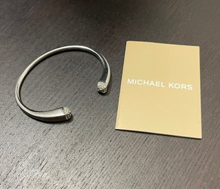 Pulsera Michael Kors Baño Rodio Pavé