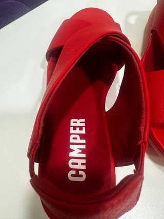 Sandalias Camper Balloon Talla 37 Rojas NUEVAS