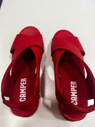 Sandalias Camper Balloon Talla 37 Rojas NUEVAS