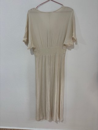 Vestido Boho Beige Talla S