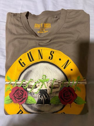 Camiseta Guns N' Roses Sfera Talla M