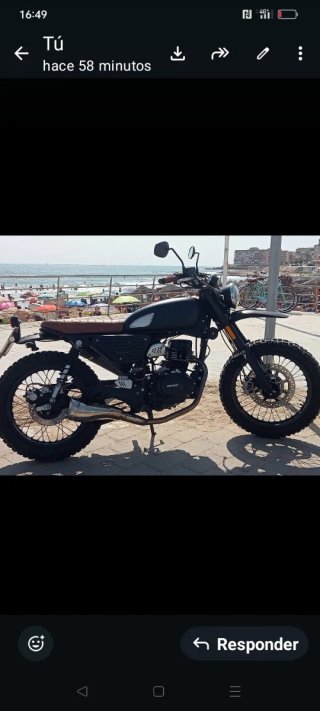 Hanway Scrambler 125 Naked Manual