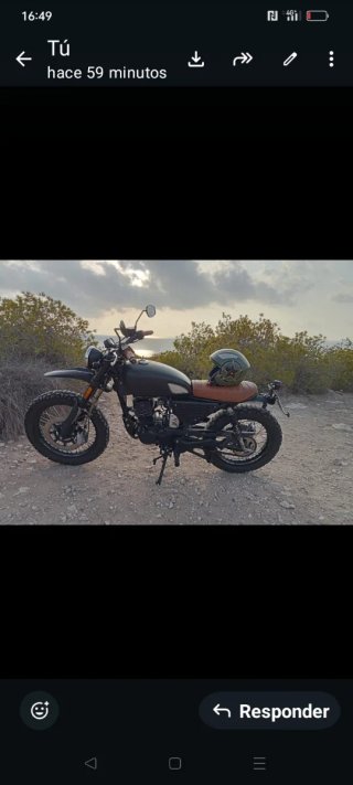 Hanway Scrambler 125 Naked Manual