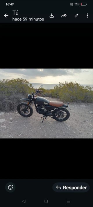 Hanway Scrambler 125 Naked Manual