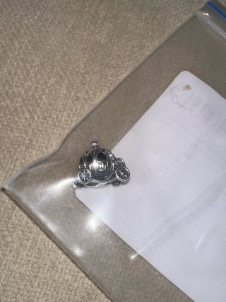 Charm Carruaje Disney Pandora Plata