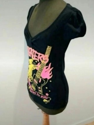 Camiseta Cheaters Calavera Guitarra