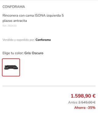 Sofá cama XXL con 2 arcones