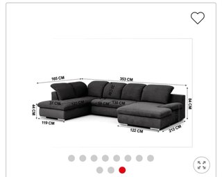 Sofá cama XXL con 2 arcones
