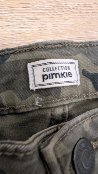 Pantalones vaqueros militares verdes