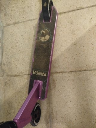 Patín Scooter Panda Morado