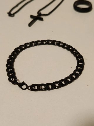 Conjunto: Reloj, Pulsera, Collar y Anillo