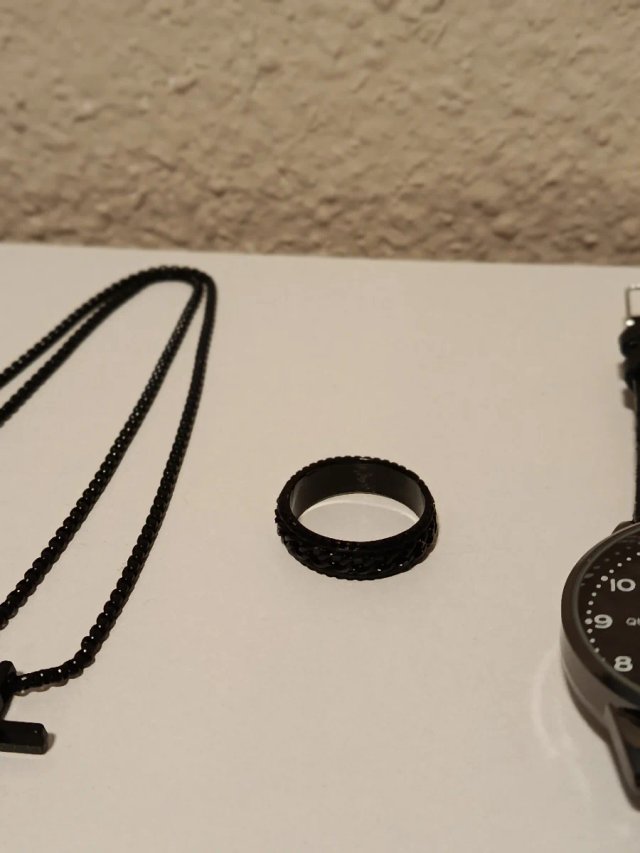 Conjunto: Reloj, Pulsera, Collar y Anillo
