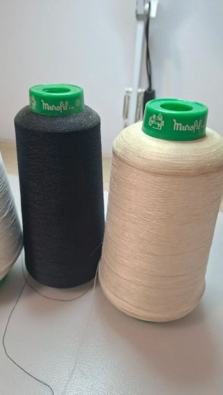 Hilo Murofil Negro y Blanco