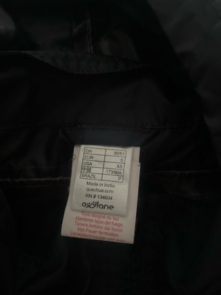 Chubasquero Quechua Beige