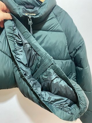 Chaqueta acolchada Zara hombre verde XL