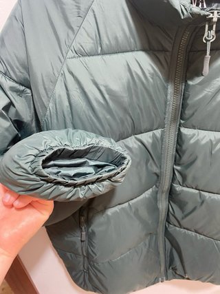 Chaqueta acolchada Zara hombre verde XL
