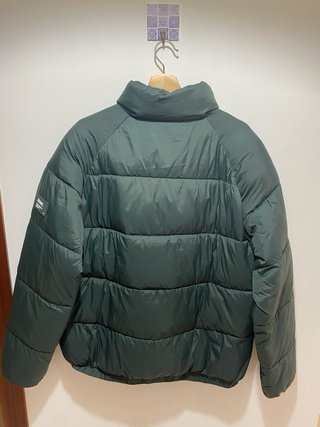 Chaqueta acolchada Zara hombre verde XL