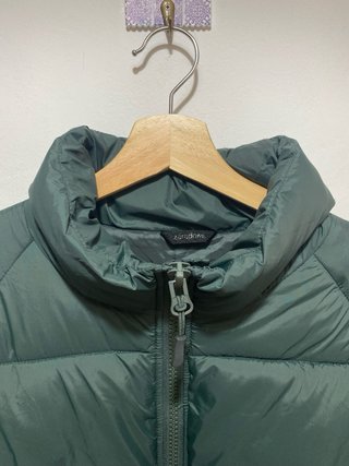 Chaqueta acolchada Zara hombre verde XL
