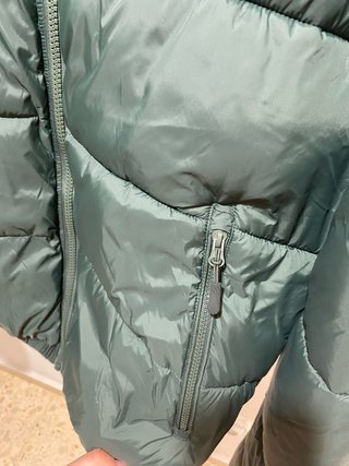 Chaqueta acolchada Zara hombre verde XL