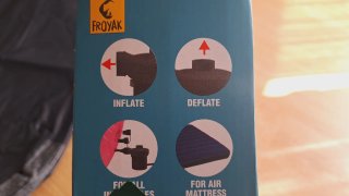 Pack de colchones hinchables camping