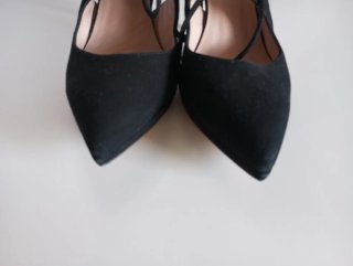 Zapatos Gloria Ortiz ante negro T.38