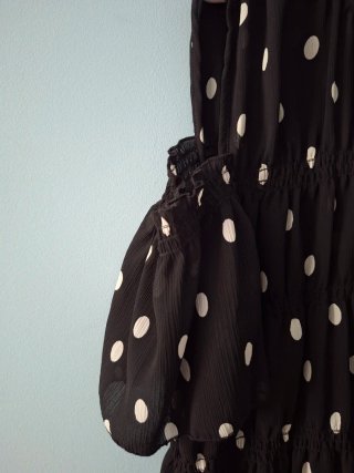 Blusa Zara Lunares Talla M Nueva
