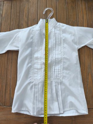 Camisa fallero niño blanca