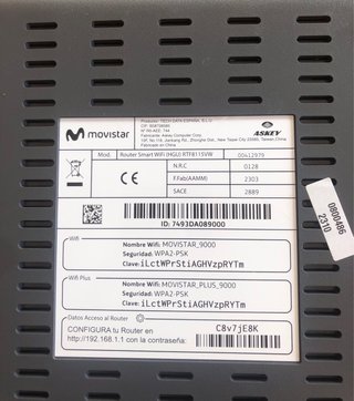 Router Smart Wifi Movistar Fibra