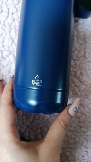 Garrafa Térmica WashTec 790ml Azul Marinho